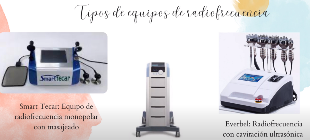Tipos de equipos de radiofrecuencia en fisioterapia